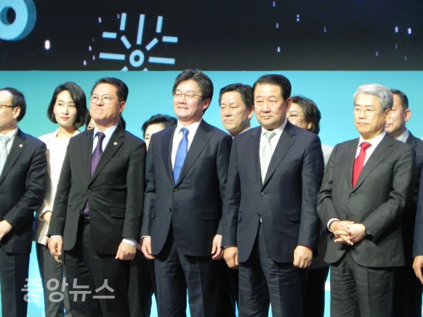 바른미래당의 지도부들의 모습. (사진=박효영 기자)