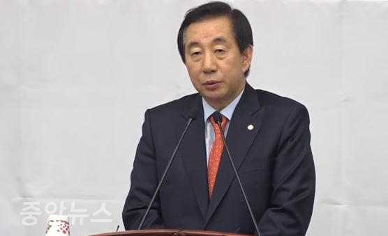 김 원내대표는 한국당의 개헌 정국 주도권에 대해서 의지를 다졌다. (사진=자유한국당)