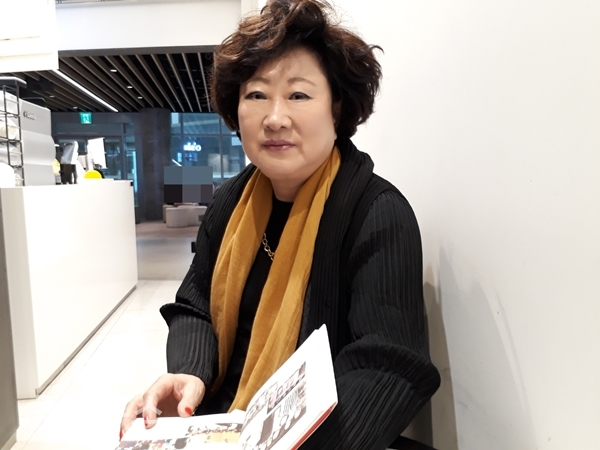 ‘여성문학 100주년 기념 유공문학상’을 수상하게 되는 최금녀 시인 (사진=신현지 기자)