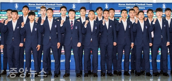 대한민국 축구 국가대표 선수들은 오는 4일부터 오스트리아에서 진행되는 전지훈련을 위해 3일 오전 인천국제공항 제2터미널에 집결했다. (사진=갤럭시 제공)