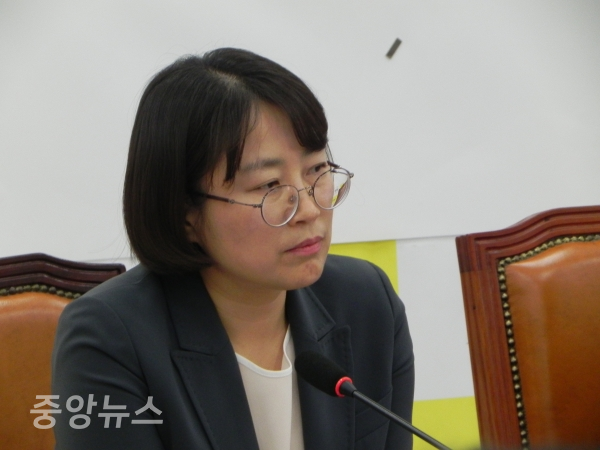 추혜선 의원은 연일 일당백으로 정부여당의 규제완화 기조에 맞서고 있다. (사진=박효영 기자)
