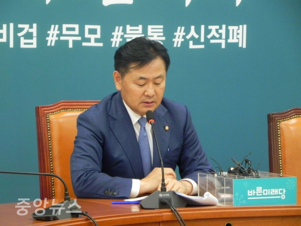 김관영 원내대표는 민주평화당·정의당과 마찬가지로 선거제도 개혁에 가장 적극적으로 임하고 있다. (사진=박효영 기자)