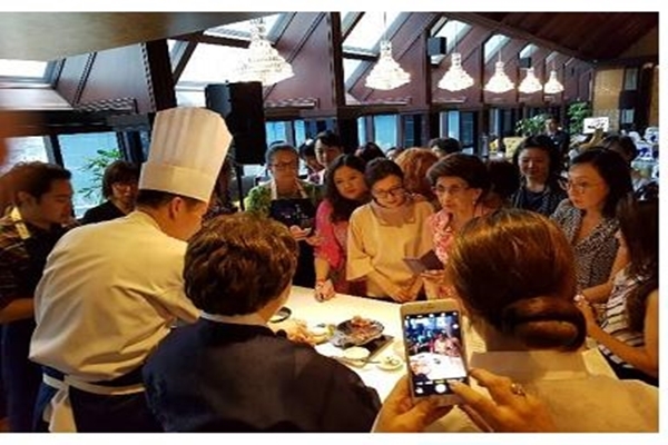 인도네시아에서 열린 '한국의집 전통음식 쿠킹 클래스' (사진=한국문화재단 제공)