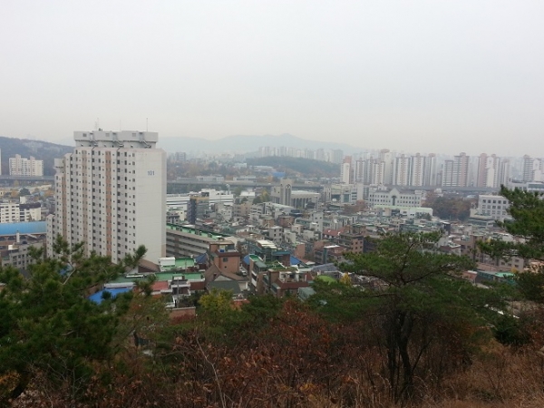 서울 안산에서 내려다 본 모습(자료사진)