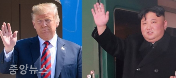 트럼프 대통령과 김정은 위원장이 각각 본국에서 떠났다. (사진=연합뉴스 제공)