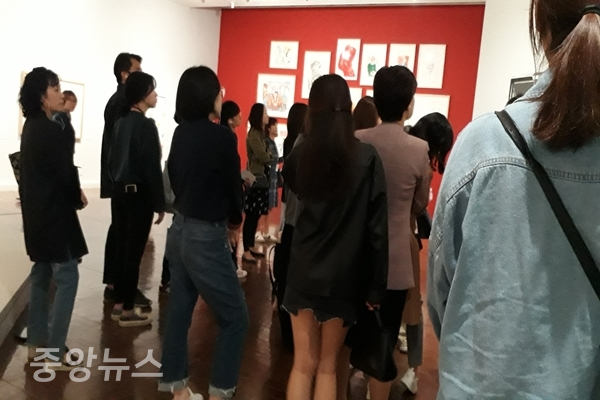 서울시립미술관의'데이비드 호크니展' (사진=신현지 기자)