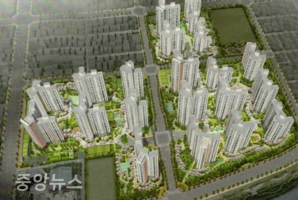 대전에서는 8월 포스코건설과 계룡건설이 목동3구역 재개발로 ‘더샵 리슈빌’을 분양 계획이다. (사진=포스코건설)
