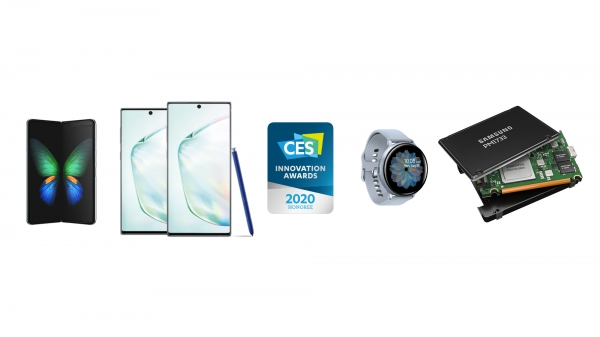 삼성전자가 내년 1월 미국 라스베이거스에서 열리는 'CES 2020'를 앞두고 '최고혁신상(Best of Innovations)' 3개를 포함해 역대 최대인 총 46개의 'CES 혁신상'을 수상했다고 8일 밝혔다. (사진=삼성전자 제공)