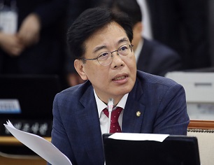 송언석 의원, 국정감사 질의 사진