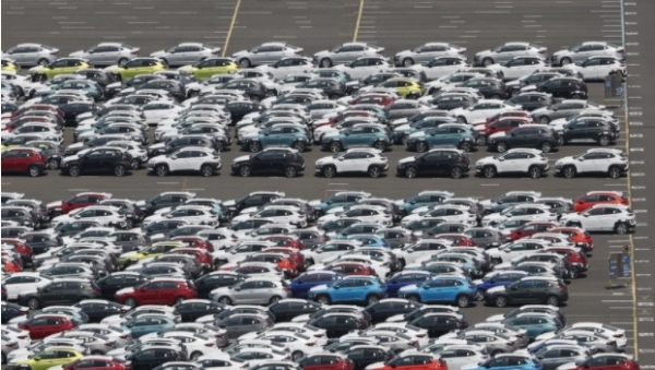 자동차 내수판매는 감소했으나 지난달 현대기아차의 유럽 판매는 3.3% 증가했다. (사진=연합)