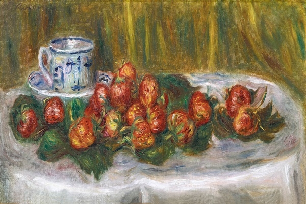 피에르 오귀스트 르느와르의 작 '딸기가 있는 정물' (사진=케이옥션)