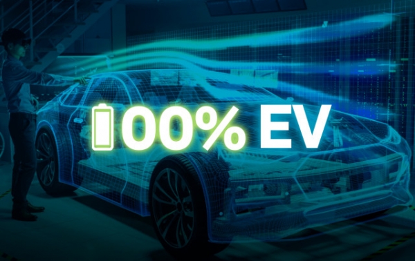 한국엠에스씨소프트웨어는 모회사인 헥사곤의 제조 인텔리전스 부서가 e모빌리티의 혁신을 주도하는 전략인 ‘100% EV’ 솔루션을 런칭했다고 6일 밝혔다. (사진=한국엠에스씨소프트웨어)