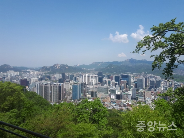 사진은 특정지역과는 관계가 없음.서울 남산에서 내려다 본 아파트 밀집지역.(사진=박광원 기자)