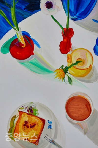 채린이의 놀이 2, oil on canvas, 91×60cm, 2020(사진=갤러리세인)