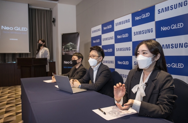 삼성전자가 2021년 삼성 TV의 신기술을 소개하는 온라인 ‘테크 세미나’를 지역별로 진행한다고 4일 밝혔다. (사진=삼성전자)