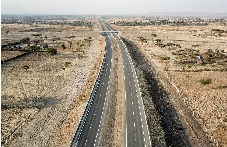 에티오피아 '메키-즈웨이 고속도로' 본선 (사진=대우건설)