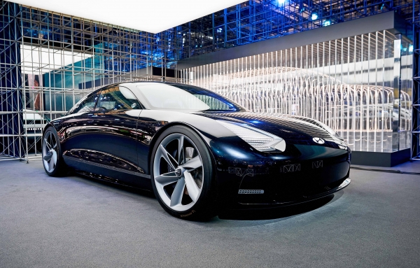 현대차가 출시할 두 번째 전용 전기차 아이오닉6의 콘셉트카 ‘프로페시(Prophecy)’ (제공=현대자동차)