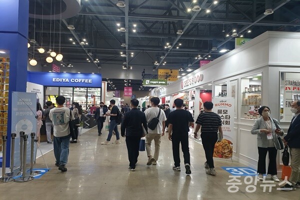 2022 서울국제식품산업대전이 일산 킨텍스에서 7일 개막했다(사진=신현지 기자)