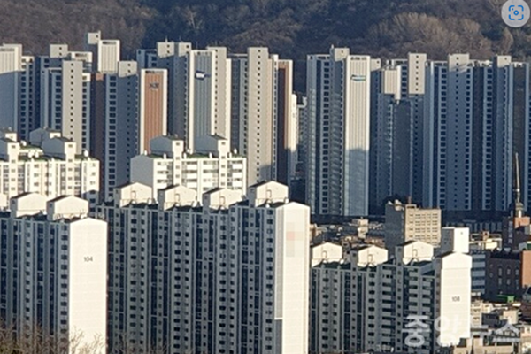 구로구의 한 아파트 단지 모습 (사진=신현지 기자)