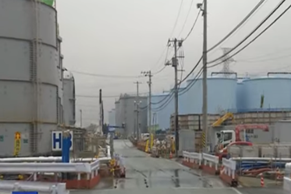日 후쿠시마 제1원전 보관탱크 (사진=유튜브)