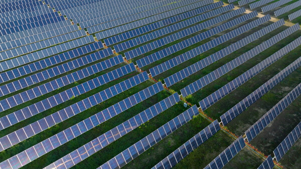 미국 오하이오주에 위치한 아마존 태양광 발전소 (제공=아마존웹서비스코리아)