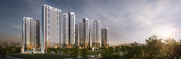 사진: HDC현대산업개발은 충남 천안시 서북구 성성5지구(성성동 34-4번지 일원)에 건립되는 천안 아이파크 시티를 이달 분양할 예정이다. .