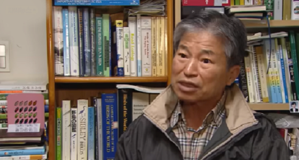 사진: 故 윤무부 명예교수  영상인터부 방송 캡처