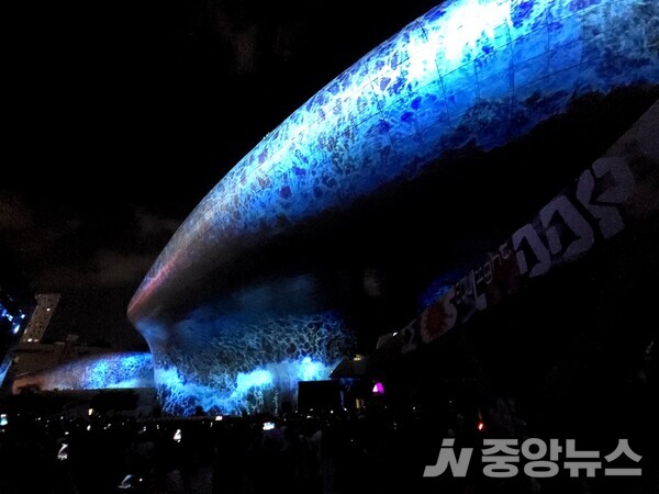 사진: 서울라이트 DDP 2025 가을의 디스트릭트의 Eternal Nature. 류재림 25.9.2 갤럭시S24 울트라 촬영