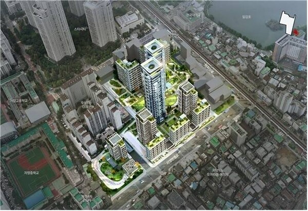 자양동 227-147번지 일대 재개발 조감도 (사진=서울시)