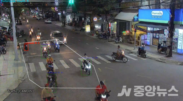 사진: 한국건설기술연구원 베트남 스마트시티 위한 AI 지능형 CCTV 기술 개발 관련 사진