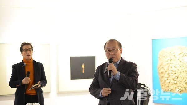 중앙뉴스 박광원 대표가 축하 인사말을 전하고 있다. (사진: 윤장섭 기자)