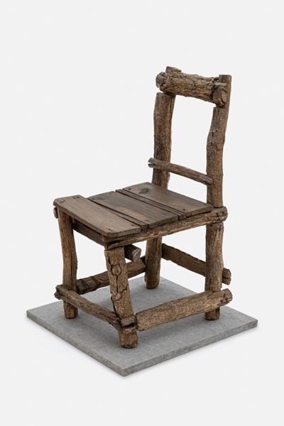 법정스님 빠삐용 의자 (사진=국가유산청)